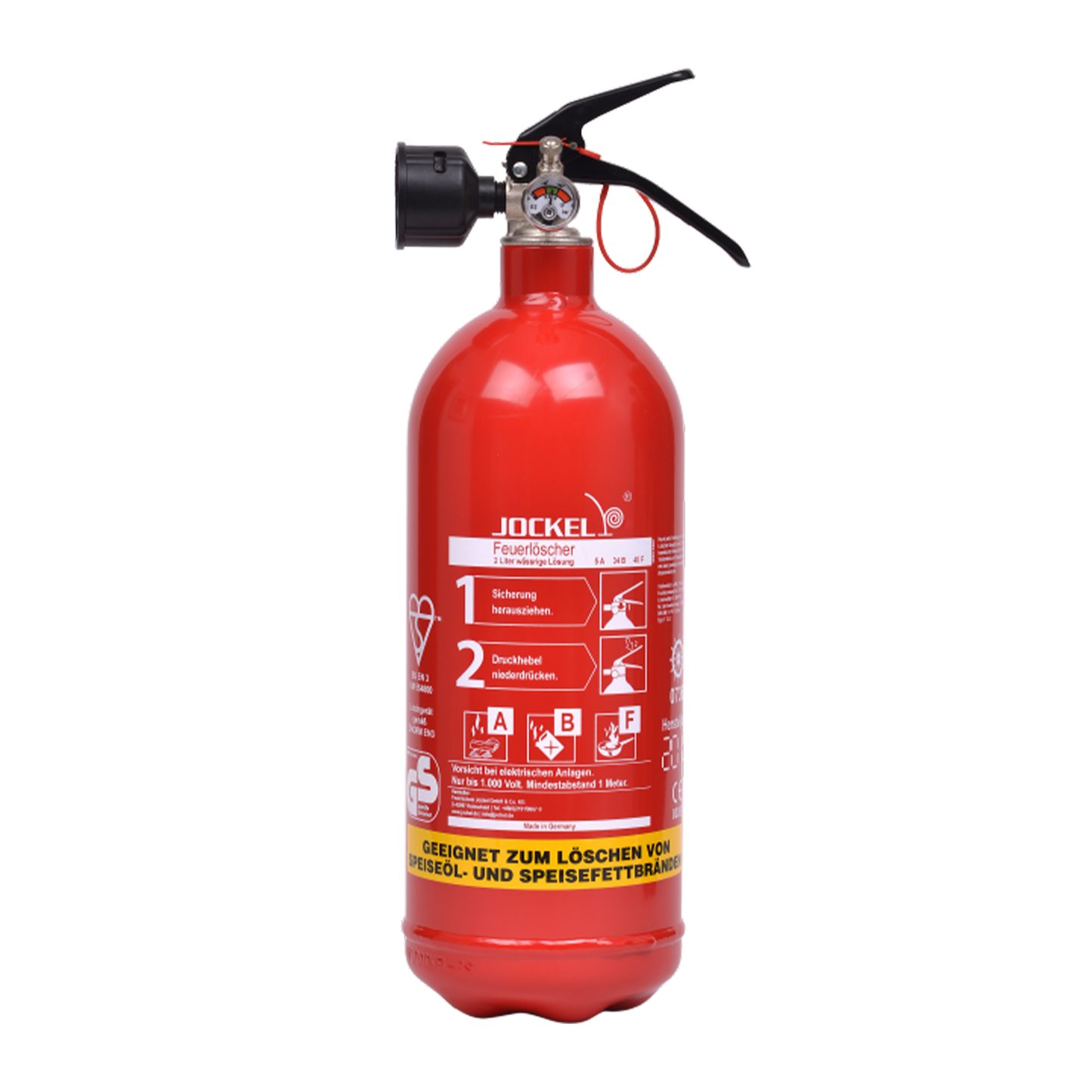 Fettbrand-Feuerlöscher 2 Liter ABF