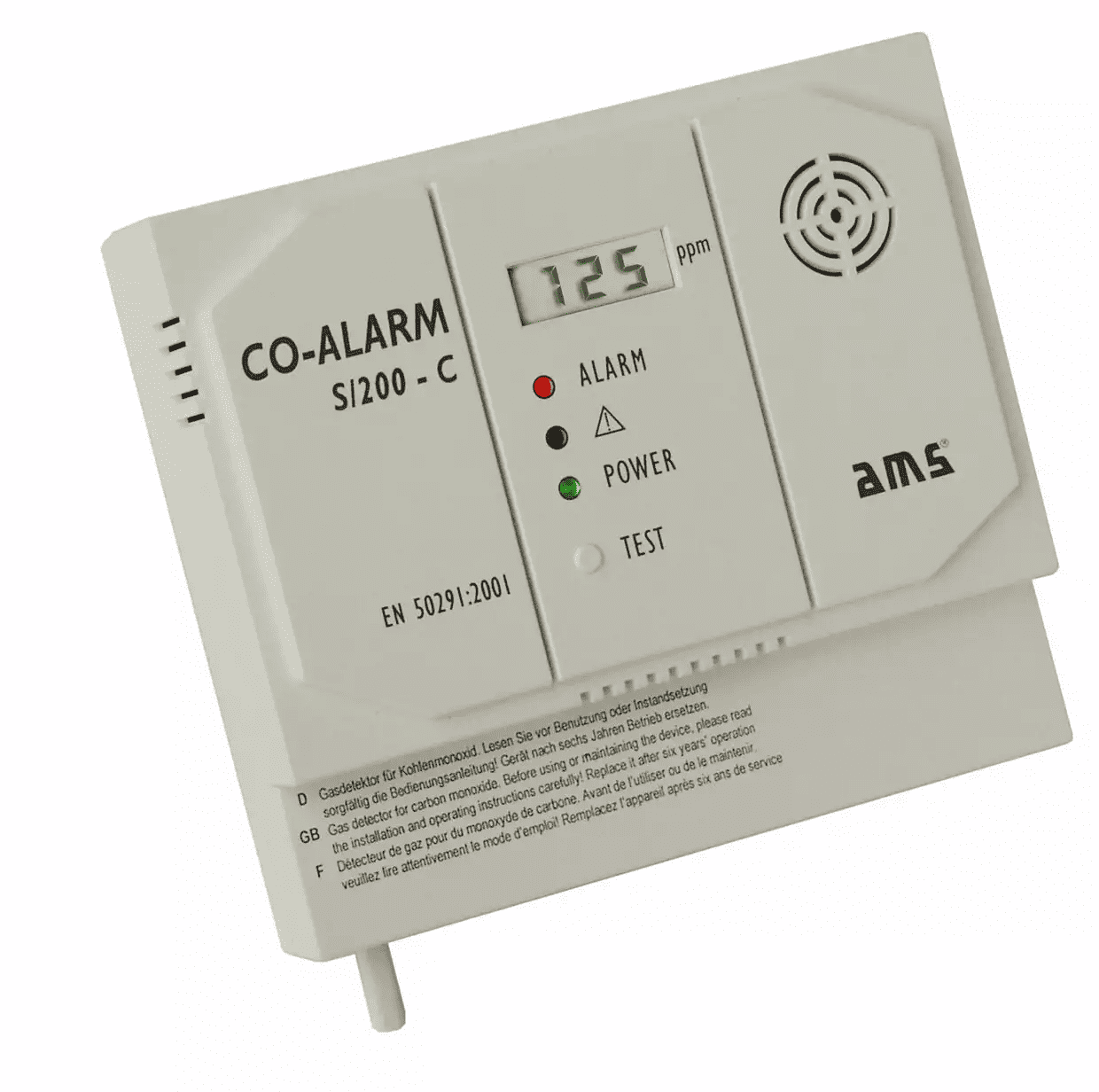 AMS Kohlenmonoxidmelder S 200-C 230 V S