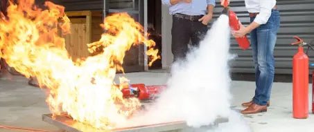 Übungs-Feuerlöscher für Schulungen - Schweizer Brandschutzshop