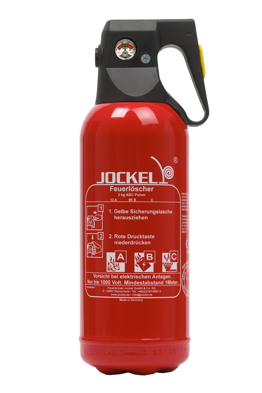 Gewerbe-Feuerlöscher 2 kg Pulver