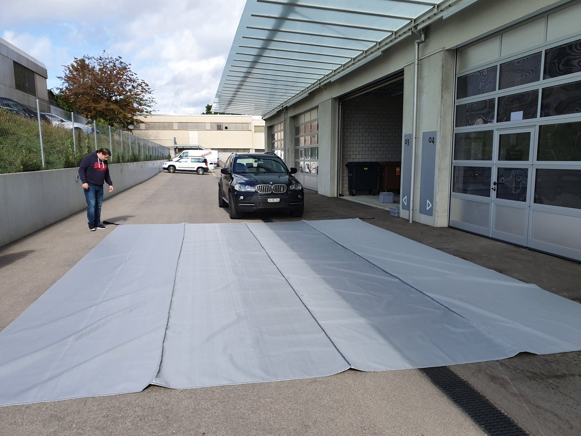 Auto Löschdecken für Elektrofahrzeuge
