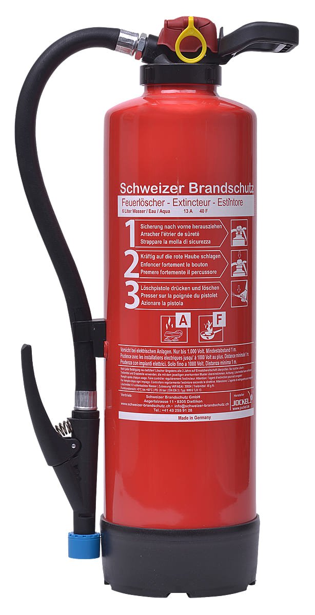Gastronomie-Feuerlöscher 6 Liter