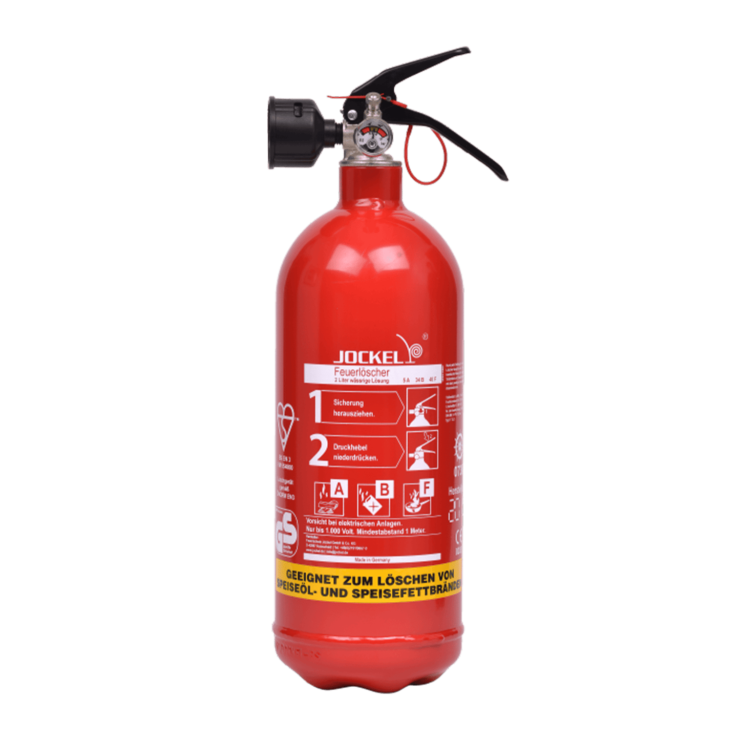 Fettbrand-Feuerlöscher 2 Liter ABF - Feuerlöscher Shop