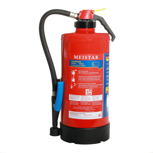 Feuerlöscher F-500, 9 Liter für Li-Ionen-Akkus