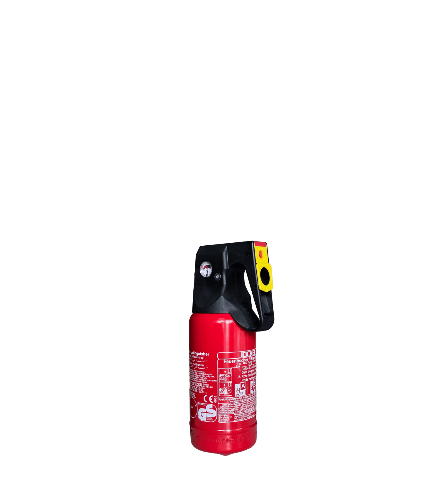 Pulver-Feuerlöscher 1 Kilo PS1 JM - Feuerlöscher Shop