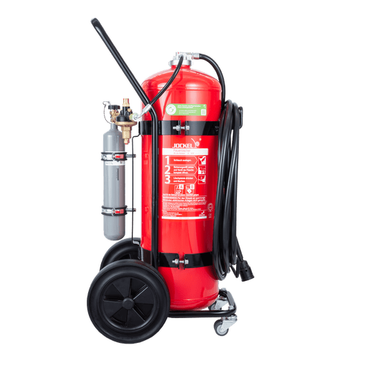 Schaum Feuerlöscher Fahrbar 25-50 Liter - Feuerlöscher Shop