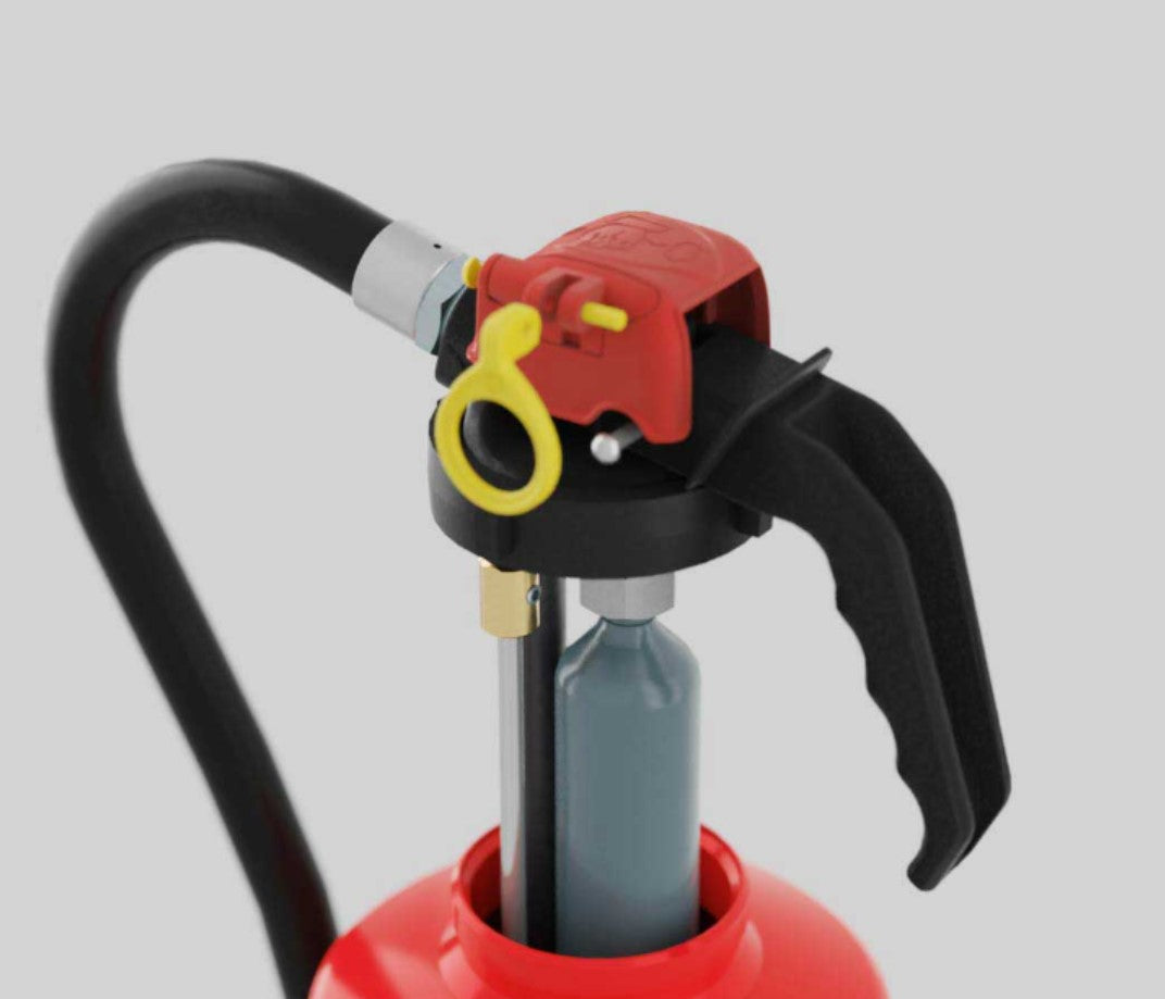 Pulver-Feuerlöscher 9 Kilo P9J55