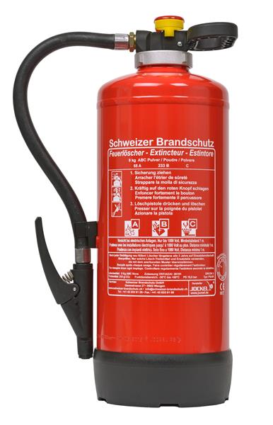 Übungs-Feuerlöscher 9 Liter Schaum Fluorfrei